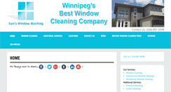 Desktop Screenshot of kenswindowwashing.com